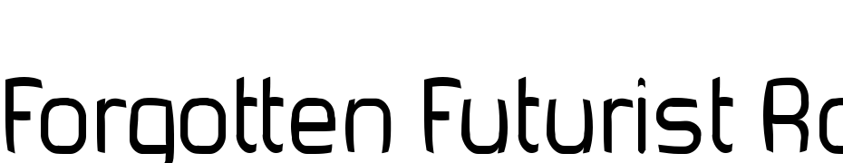 Forgotten Futurist Rotten Font Download Free